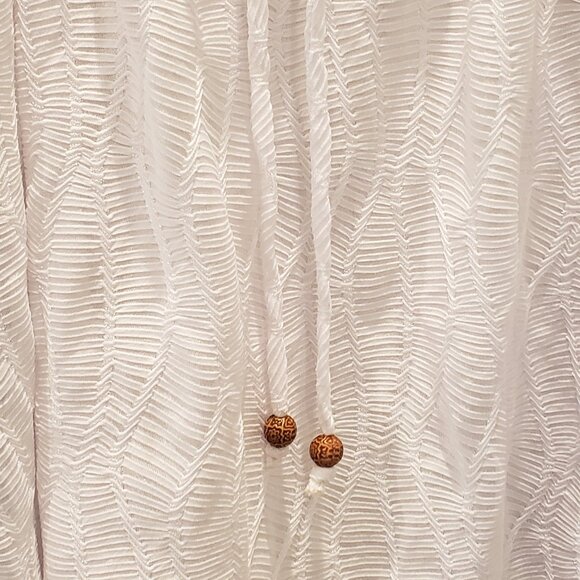 J Valdi White Hooded Bathing Suit Cover Up - Picture 3 of 9